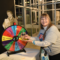 Winning big at Elvis trivia!