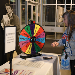 Elvis fans scored high at Elvis trivia!