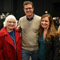 "Christmas at Graceland: Home for the Holidays" director Eric R. Close attended the premiere at Graceland.