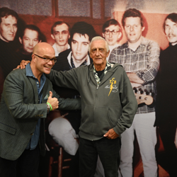 Elvis Week blogger Jon Waterhouse met with Gene Chrisman after the show.
