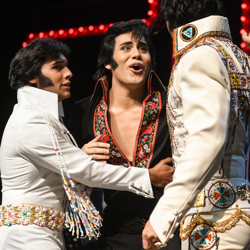 Finalists congratulated Taylor after his win.