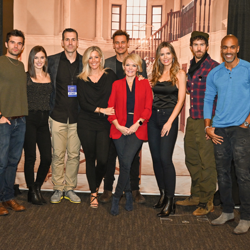 The cast loved meeting fans from around the country!