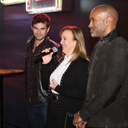 Genie Francis welcomed guests to the weekend.