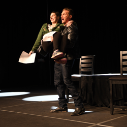 Talk about getting swept off your feet!