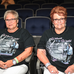 These ladies scored front-row seats for Shawn