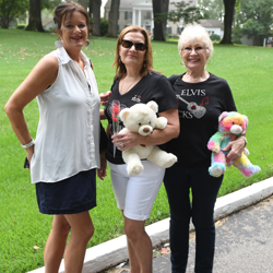 Morning walk-ups to the Meditation Garden are a special time of day.