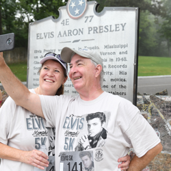 The Elvis 5k takes place annually during Elvis Week.